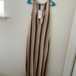 Zara striped tank dress
